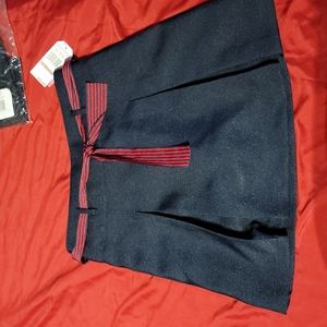 Big Girls Nautica Navy Blue School Uniform Scooter